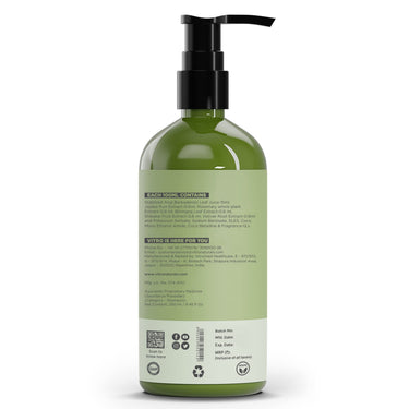 Vitro Aloe Jojoba Shampoo 250 ml | Pack | For Smooth & Shiny Hair | Anti-Hairfall | For All Hair Types | Paraben Free